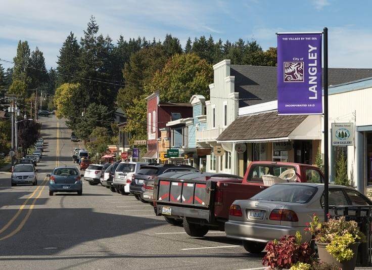 Langley, WA service area