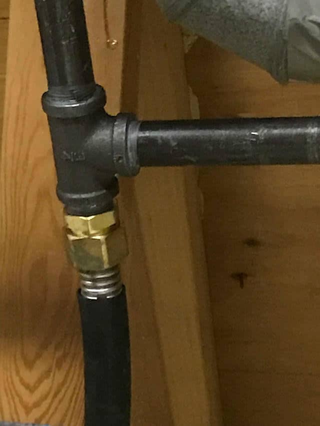 Gas line service