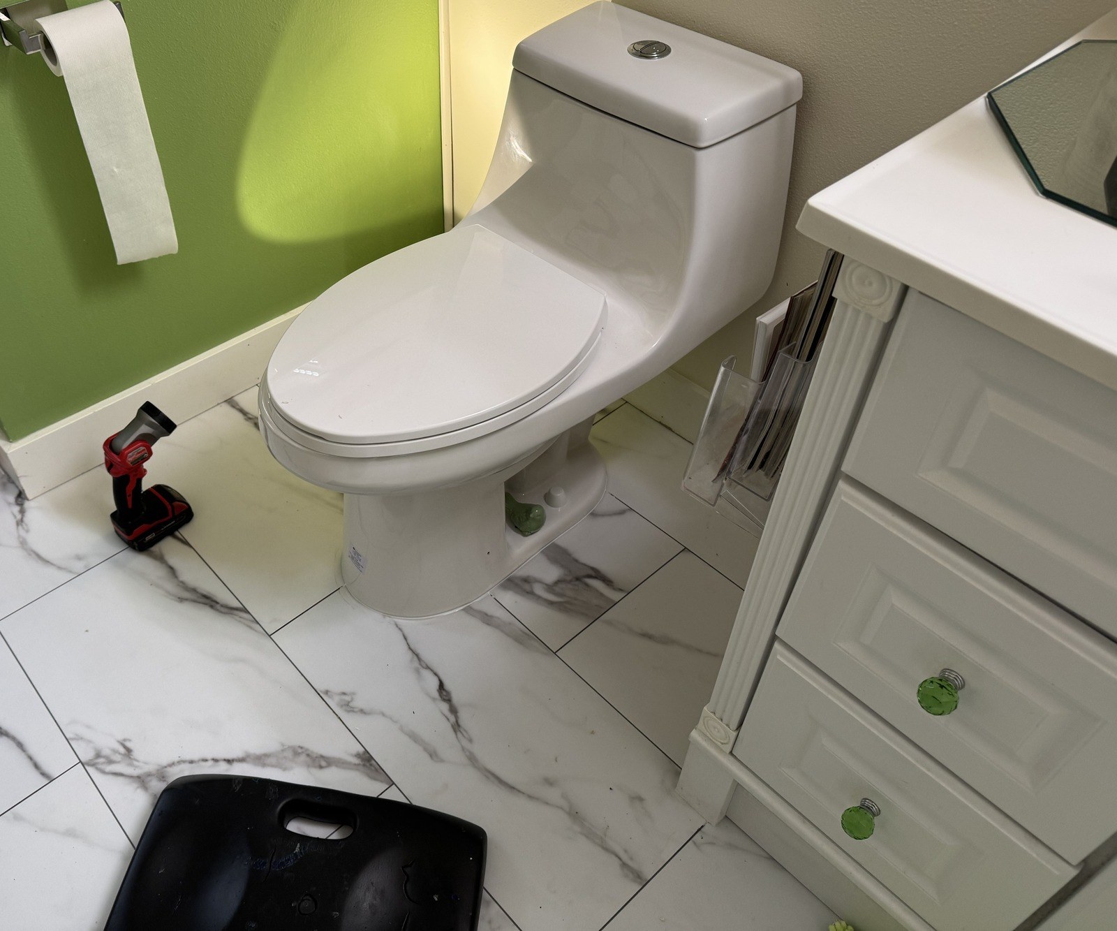 Toilet Repair in Freeland: A Downstairs Toilet That Never Sealed, Reset on New Hardware